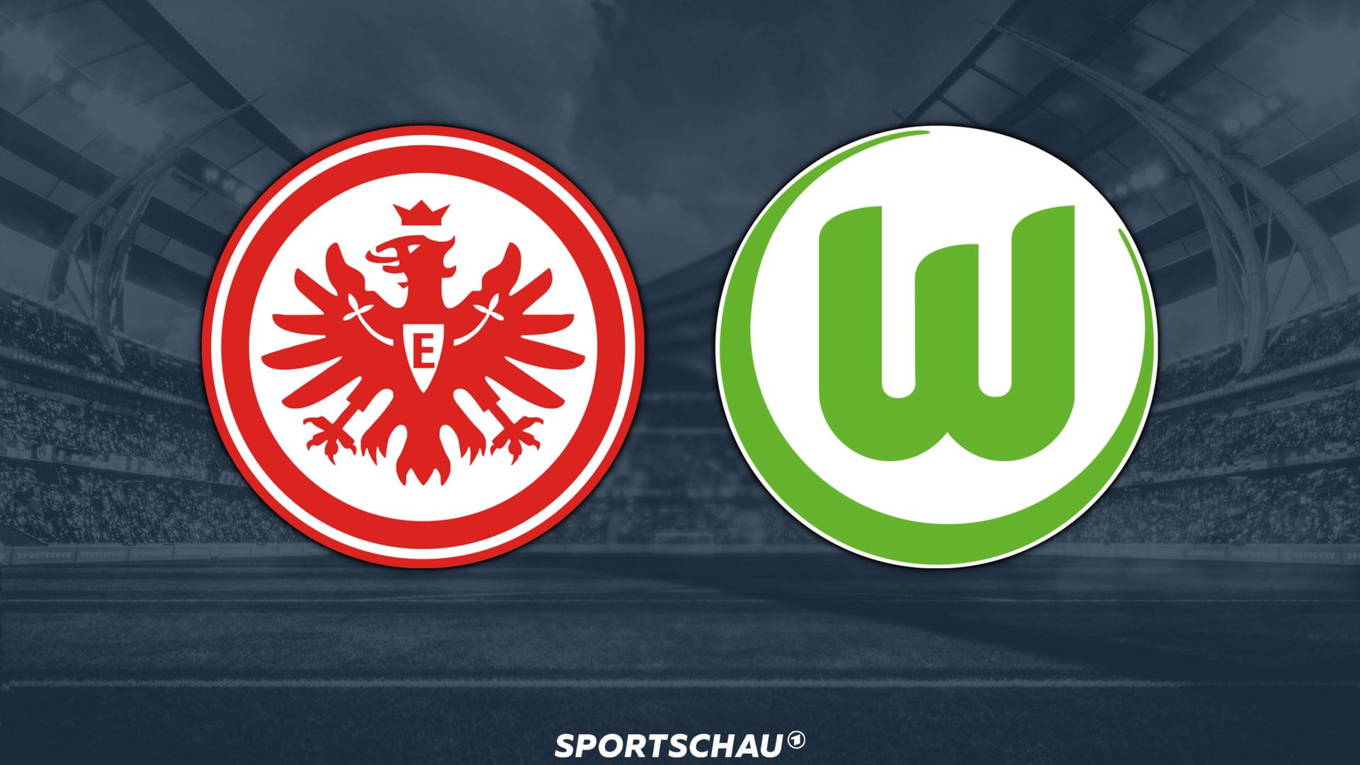 Logo Eintracht Frankfurt gegen VfL Wolfsburg | ARD
