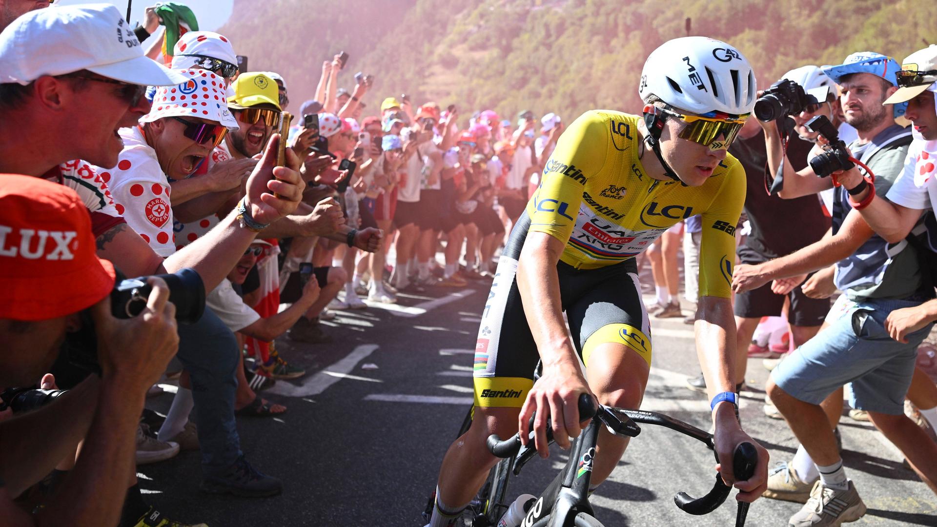 Tour: Pogacar krönt Aufholjagd mit Sieg in Alpe d’Huez