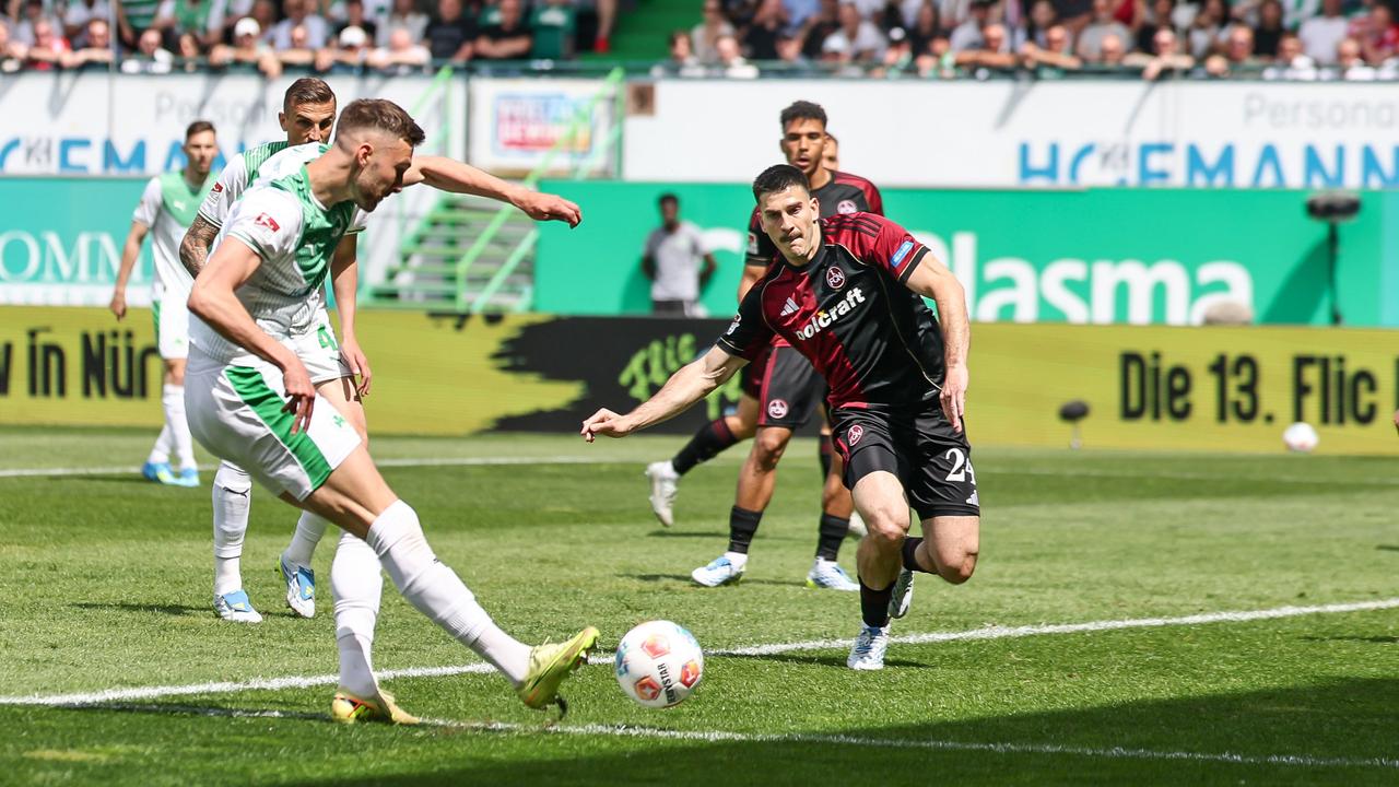 Fürth und Nürnberg teilen Punkte im Franken-Derby