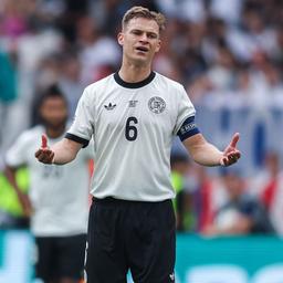 Kapitän Joshua Kimmich ratlos nach der 0:2-Niederlage gegen Frankreich.