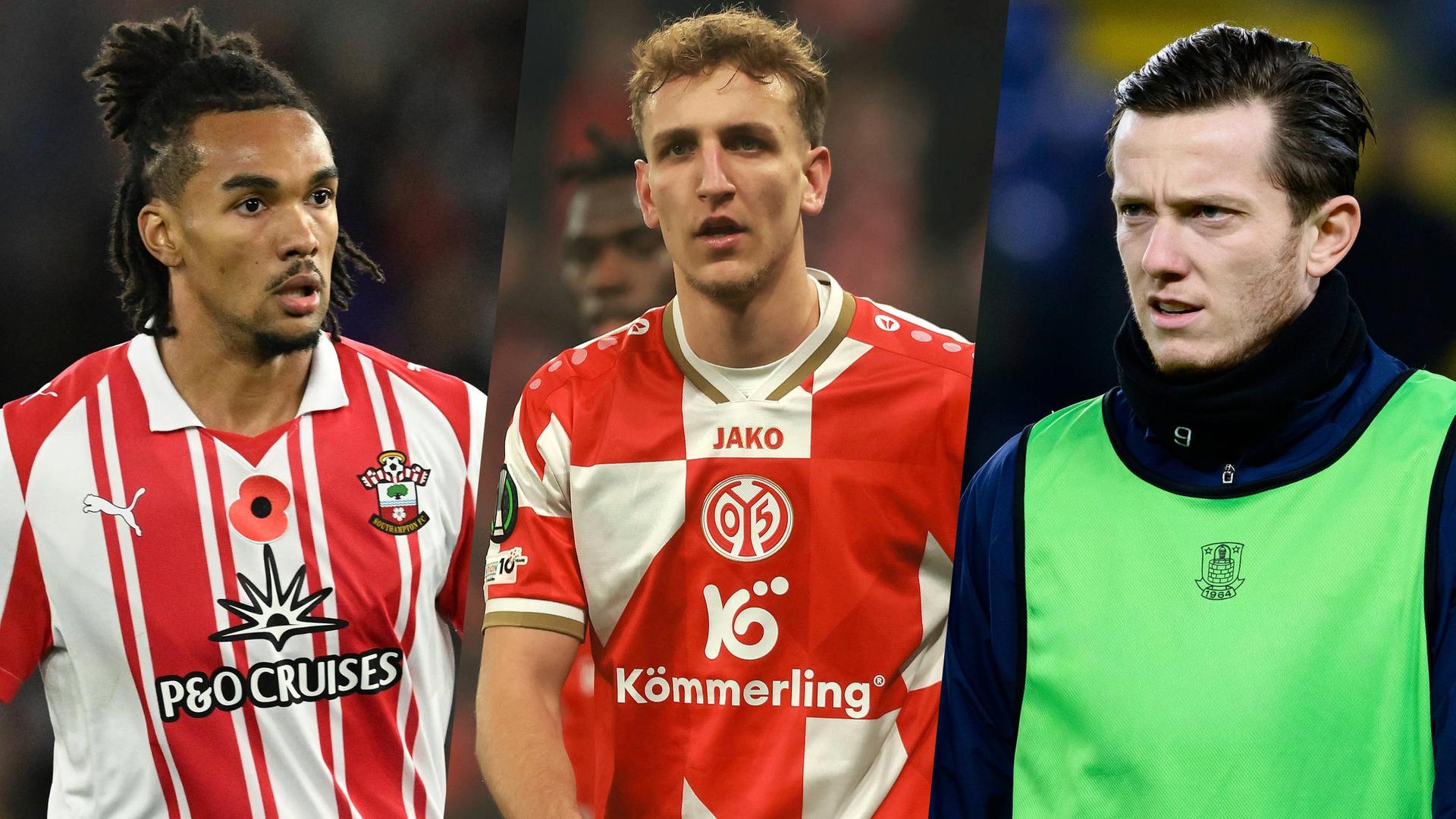 Damion Downs, Nelson Weiper und Michael Gregoritsch | Imago | Pro Sports Images/Nordphoto/Gonzales Photo