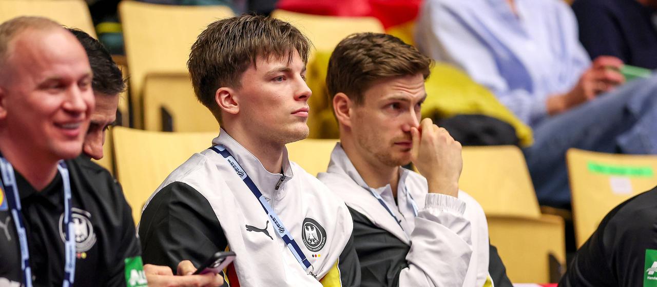 Nils Lichtlein während der Vorrunde der EM in Hering