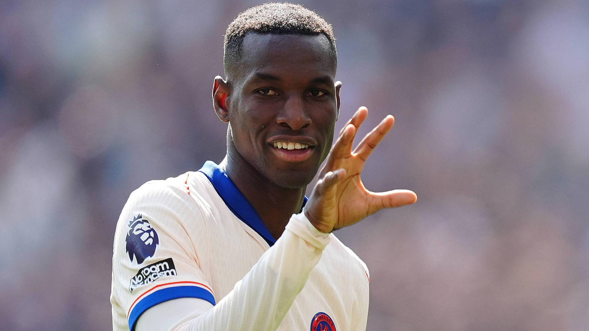 Nicolas Jackson jubelt über seinen Treffer | IMAGO/PA Images