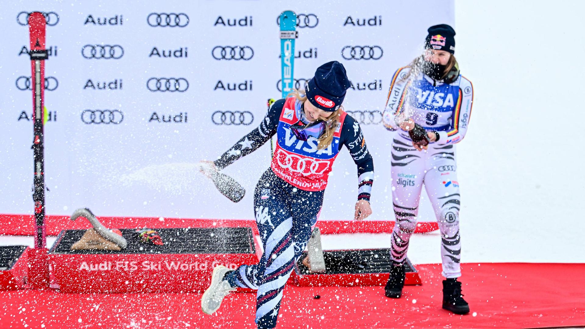 Aichers Angriff, Shiffrins Glück - so steht es im Kugel-Duell