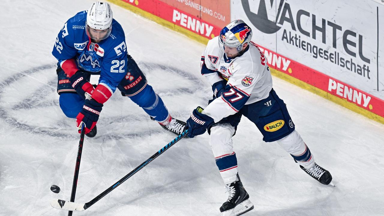 Mannheim gewinnt ausgeglichenes Spiel gegen EHC München