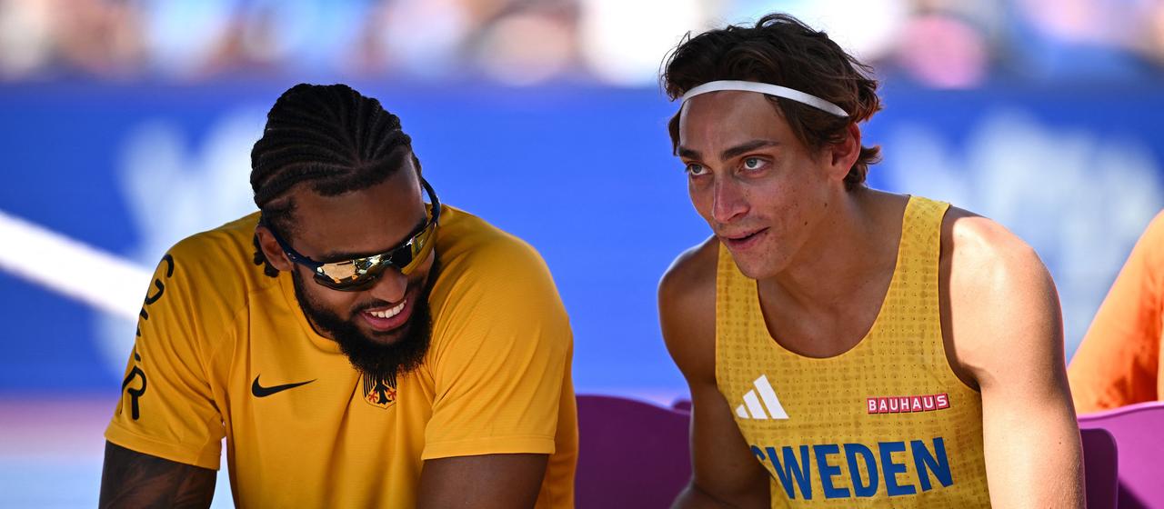 Bo Kanda Lita Baehre schaut optimistisch auf das Duell mit Armand Duplantis