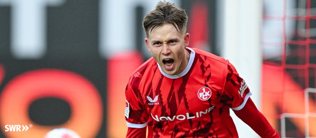 FCK-Spielmacher Naatan Skyttä jubelt gegen Hannover 96.