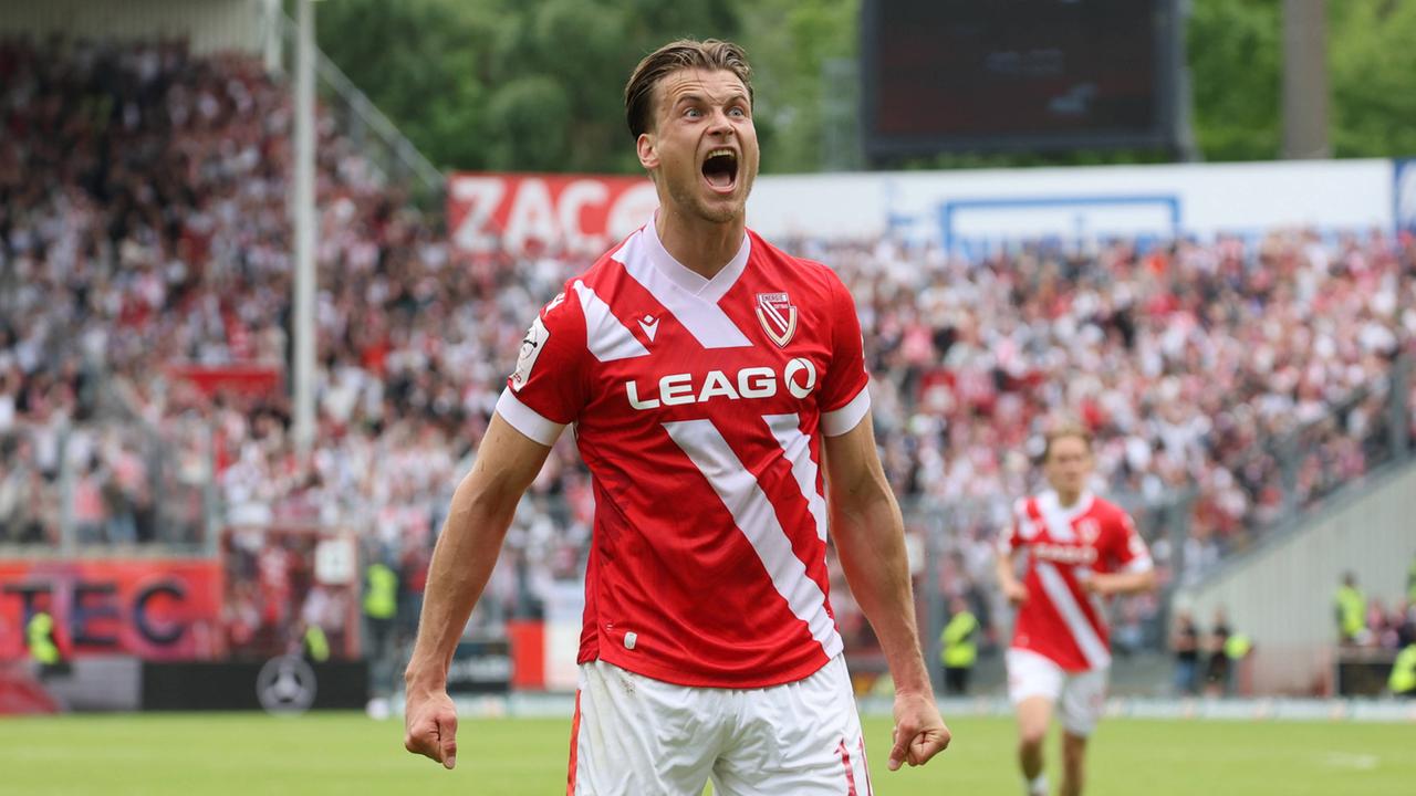 3. Liga: Energie Cottbus schlägt Wiesbaden und ist dem Aufstieg ganz nah