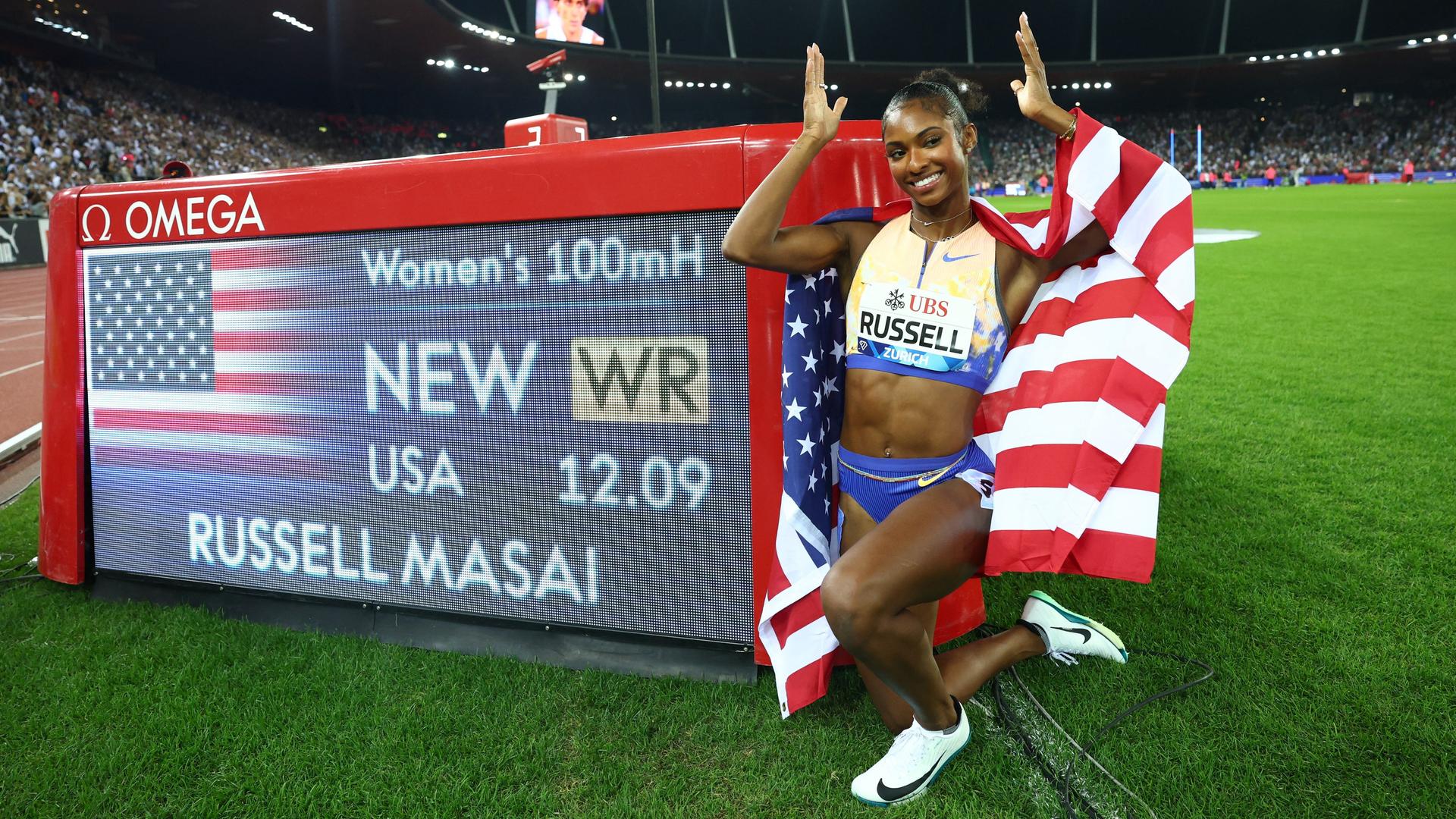 Leichtathletik: Alison dos Santos und Masai Russell stürmen zu Weltrekorden