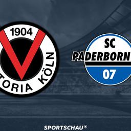 Logo Viktoria Köln gegen SC Paderborn 07