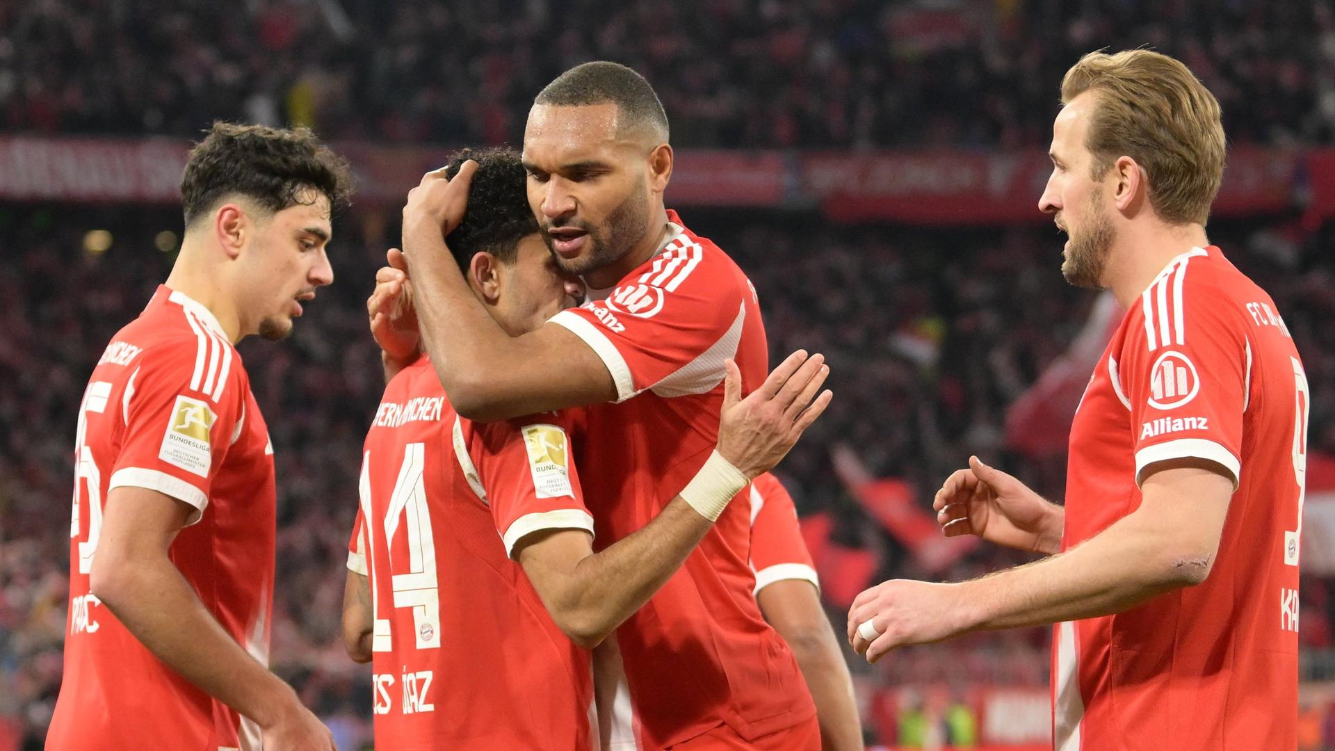 Jubel bei Bayern München | WITTERS