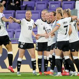Jubel bei den deutschen Frauen 