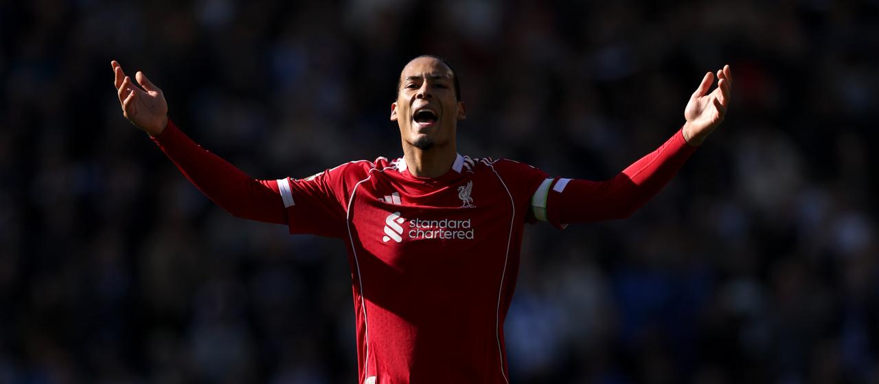 Virgil van Dijk i mërzitur në ndeshjen kundër Brighton