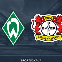 Logo Werder Bremen gegen Bayer Leverkusen