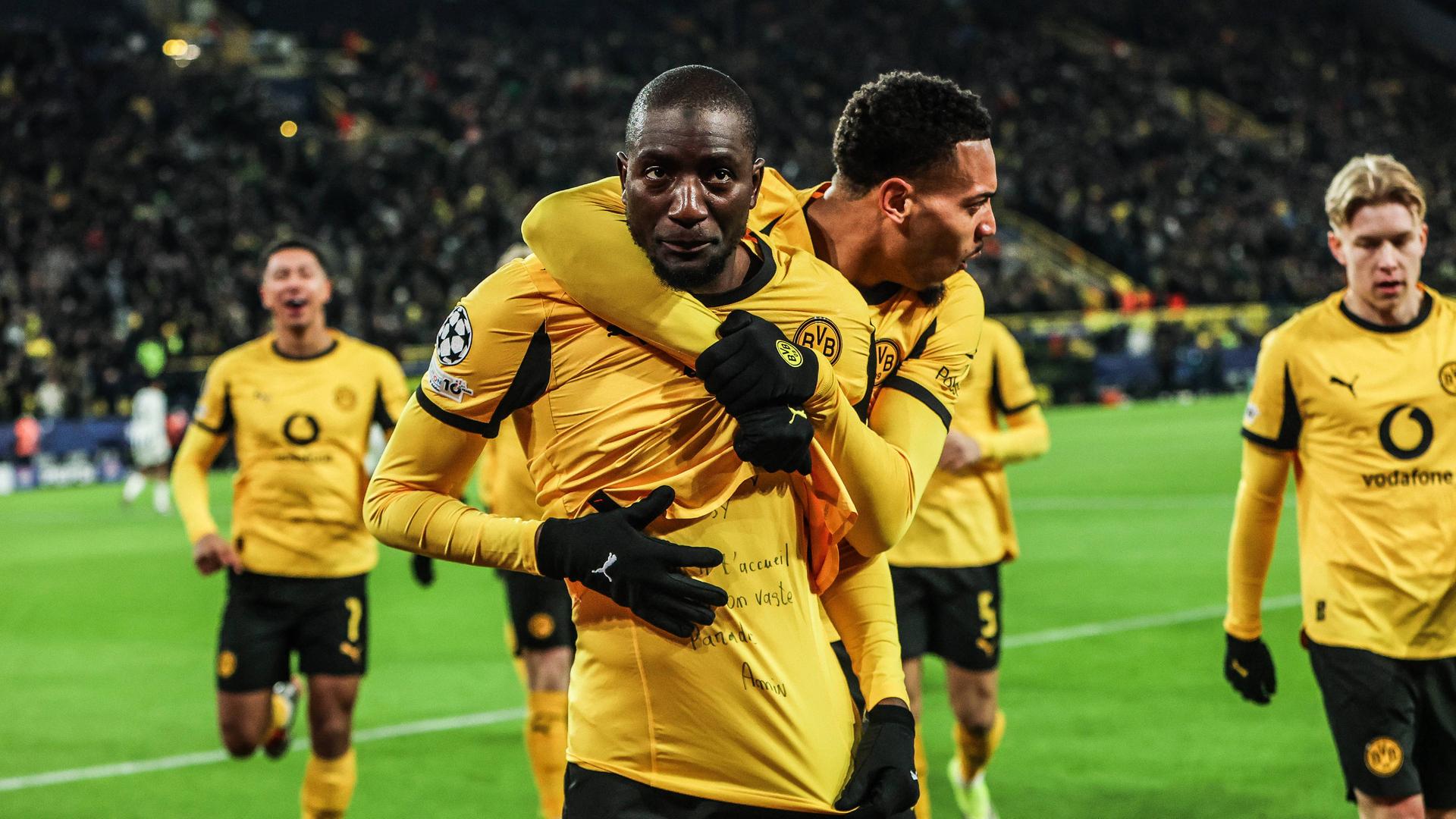 Serhou Guirassy bejubelt den eigenen Treffer | IMAGO/Nico Herbertz