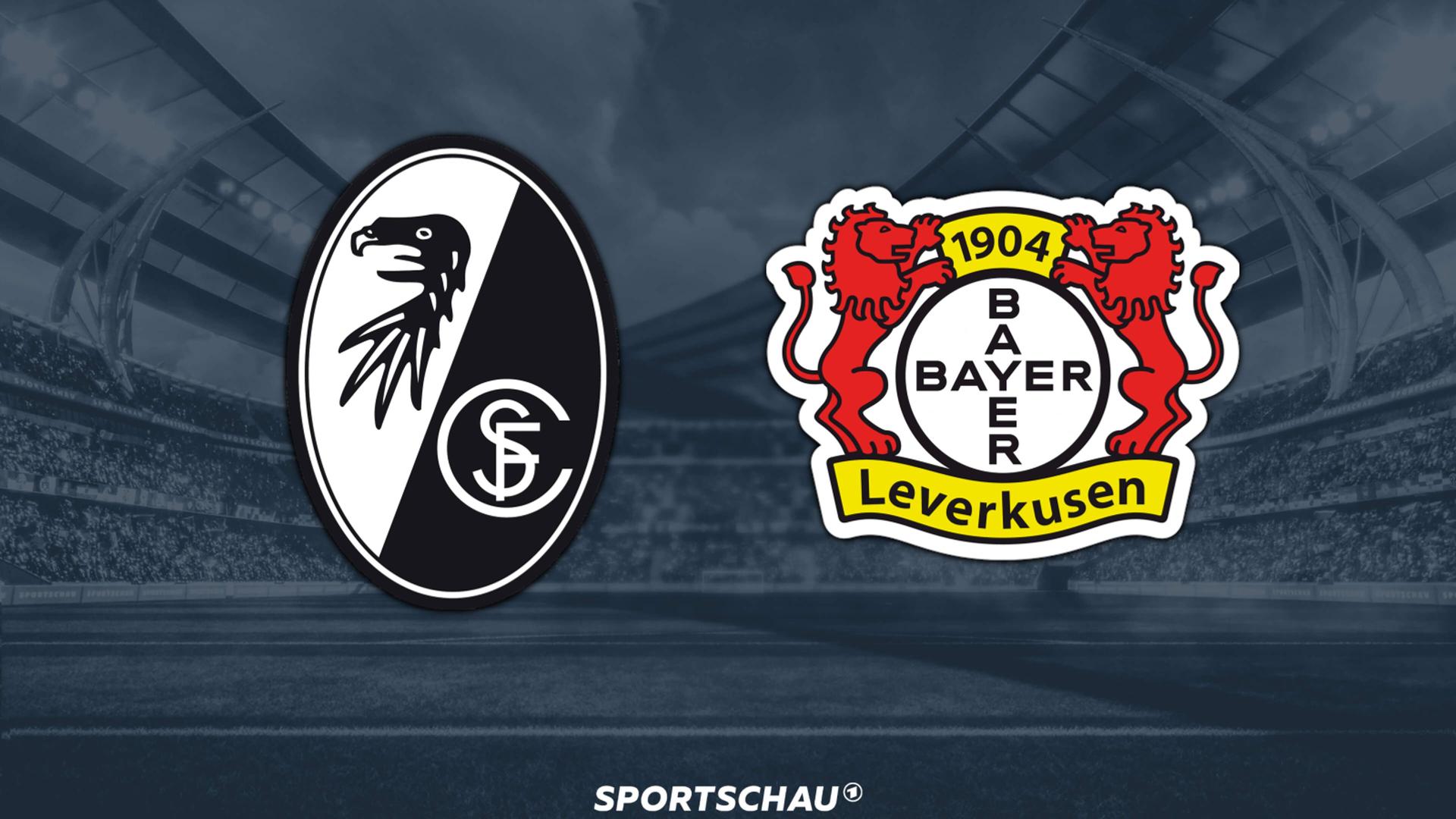 Logo SC Freiburg gegen Bayer Leverkusen | ARD