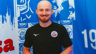 Maximilian Krauß vom FC Hansa Rostock 