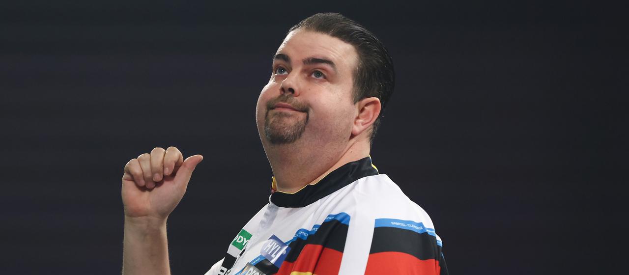 Deutschlands Gabriel Clemens verliert in der dritten Runde der Darts-WM gegen Luke Humpries