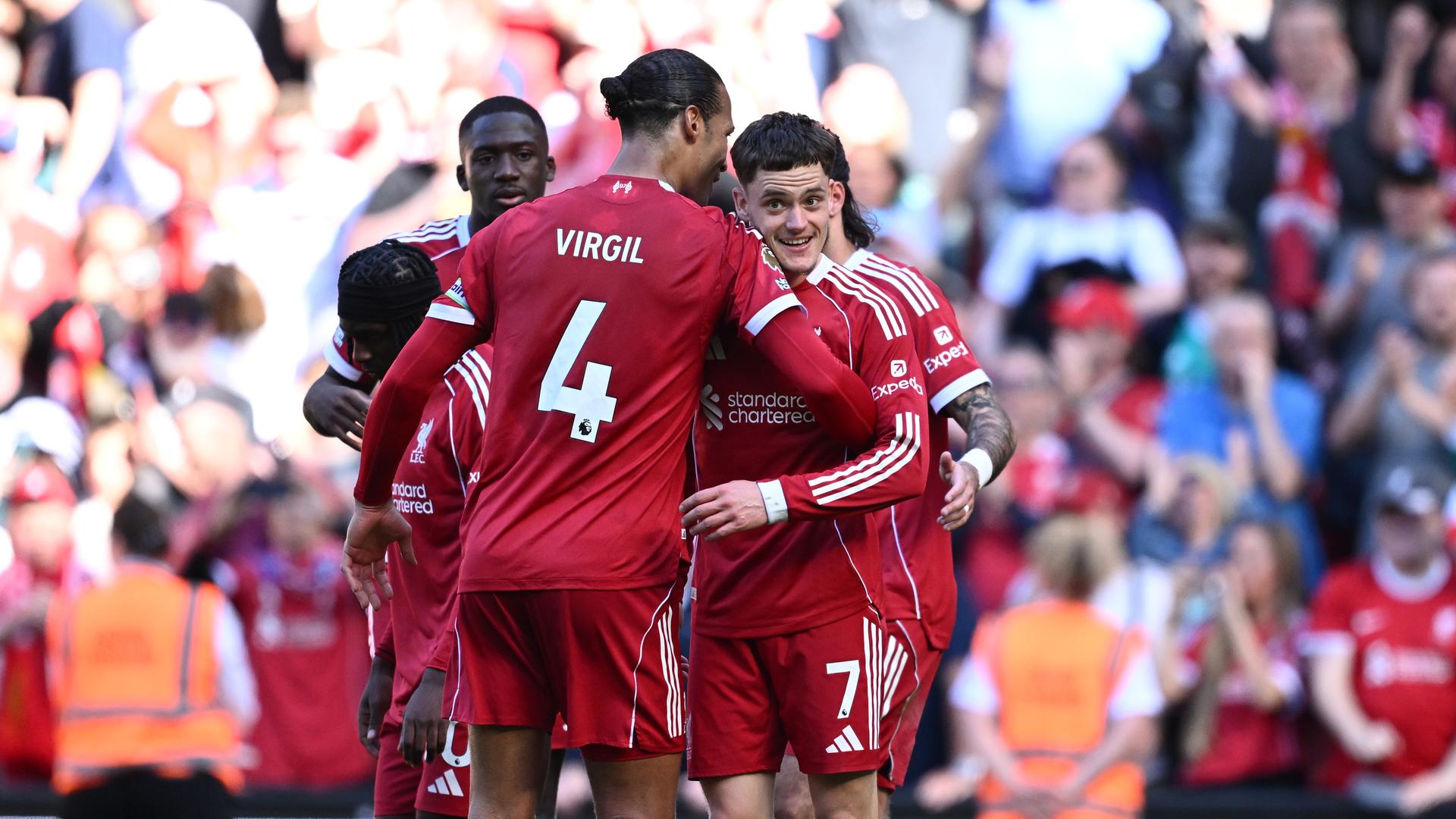 Wirtz macht Liverpools Heimsieg gege Crystal Palace klar
