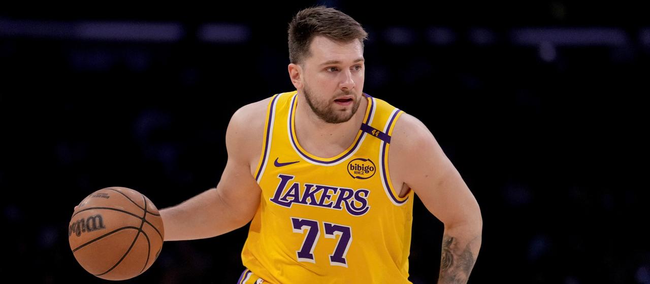 Luka Doncic in Aktion