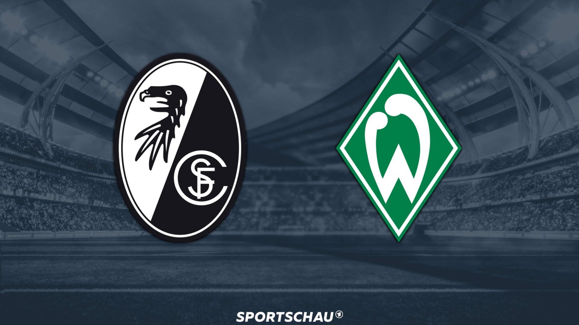 Logo SC Freiburg gegen Werder Bremen | ARD
