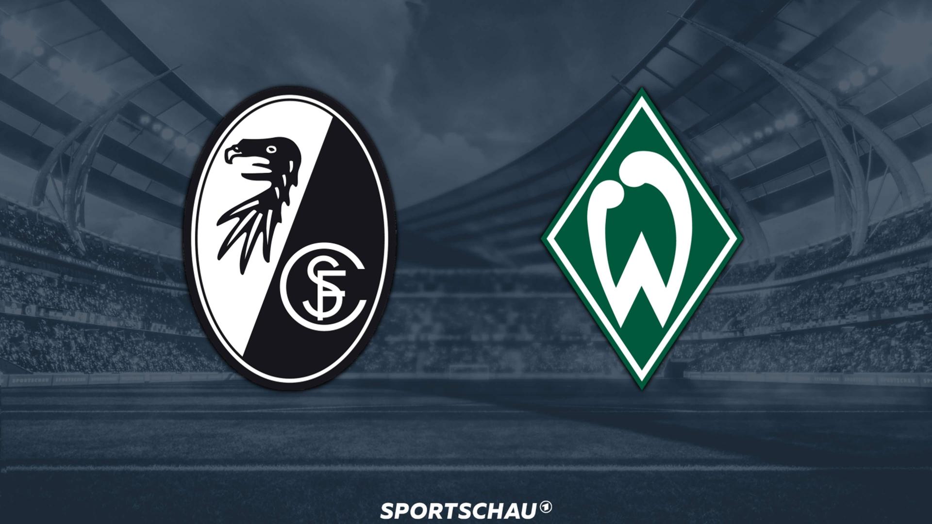 Logo SC Freiburg gegen Werder Bremen | ARD