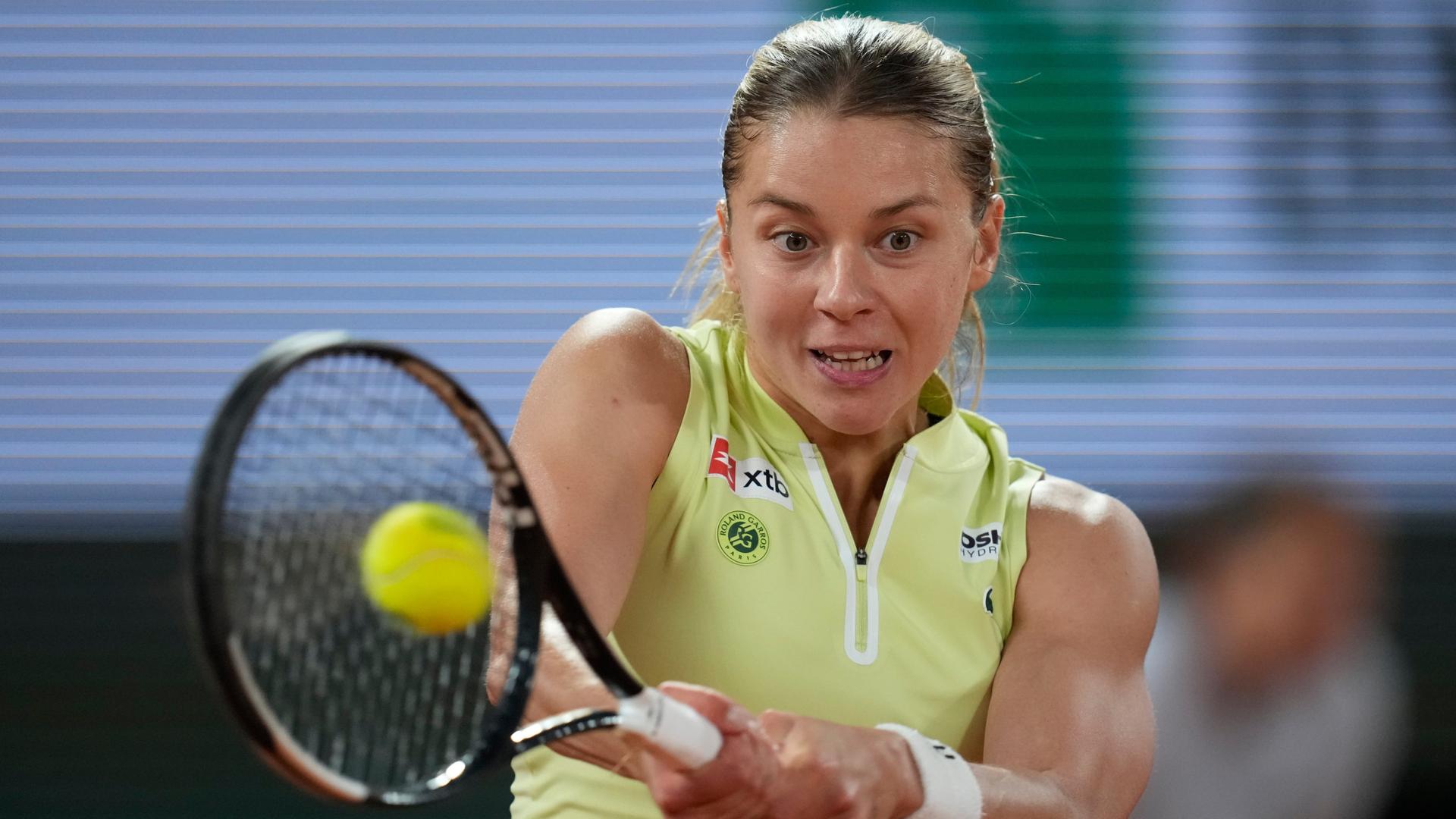 Jetzt live - Qualifikantin Chwalinska fordert Shnaider