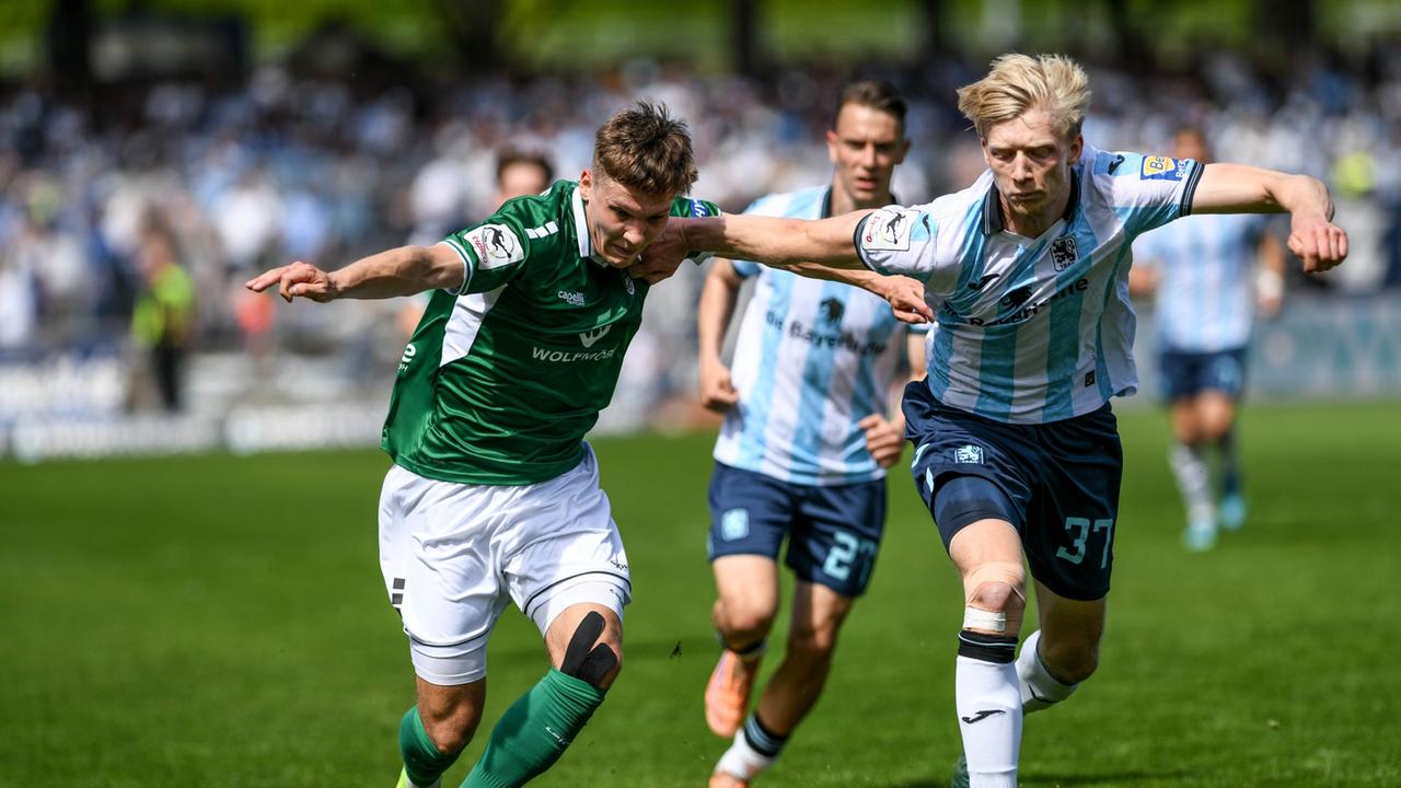 Nur ein Punkt für 1860 München beim Absteiger