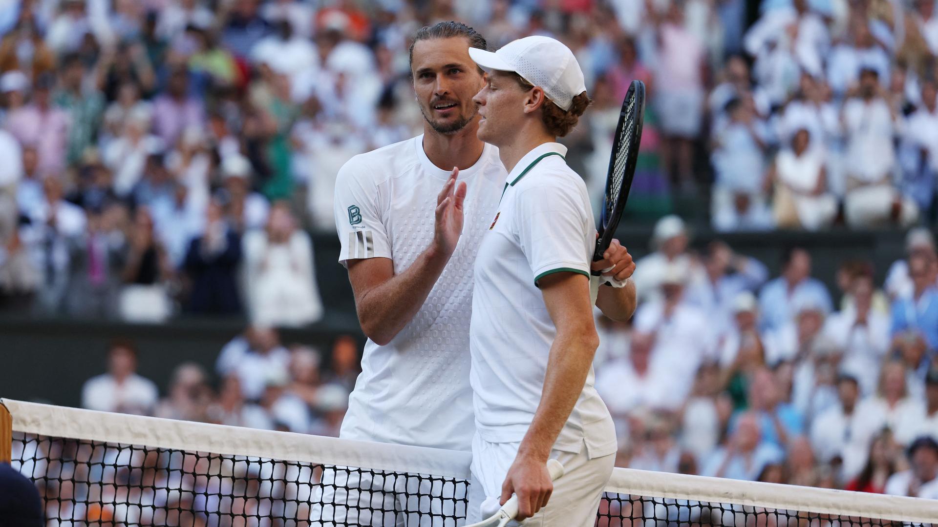 Wimbledon: Sinner zu stark - Zverev verliert umkämpftes Finale