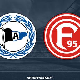 Logo Arminia Bielefeld gegen Fortuna Düsseldorf