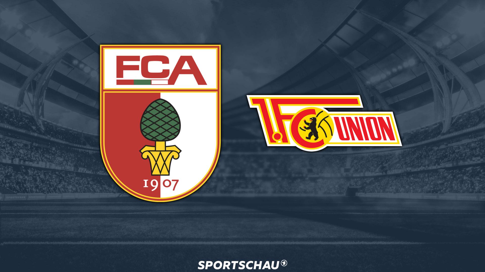 Logo FC Augsburg gegen 1. FC Union Berlin | ARD
