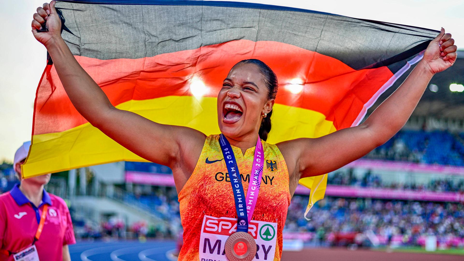 Kugelstoßerin Mabry holt Bronze bei Oranje-Doppelsieg