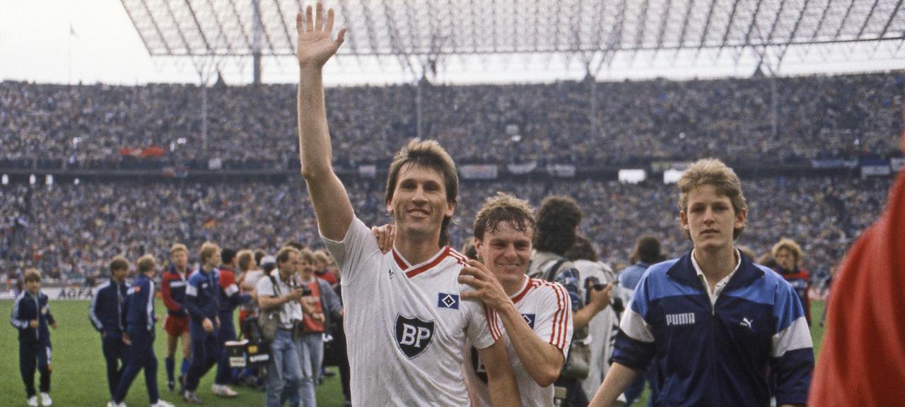 Tor des Monats Juni 1987, Manfred Kaltz | imago Tor des Monats Juni 1987, Manfred Kaltz