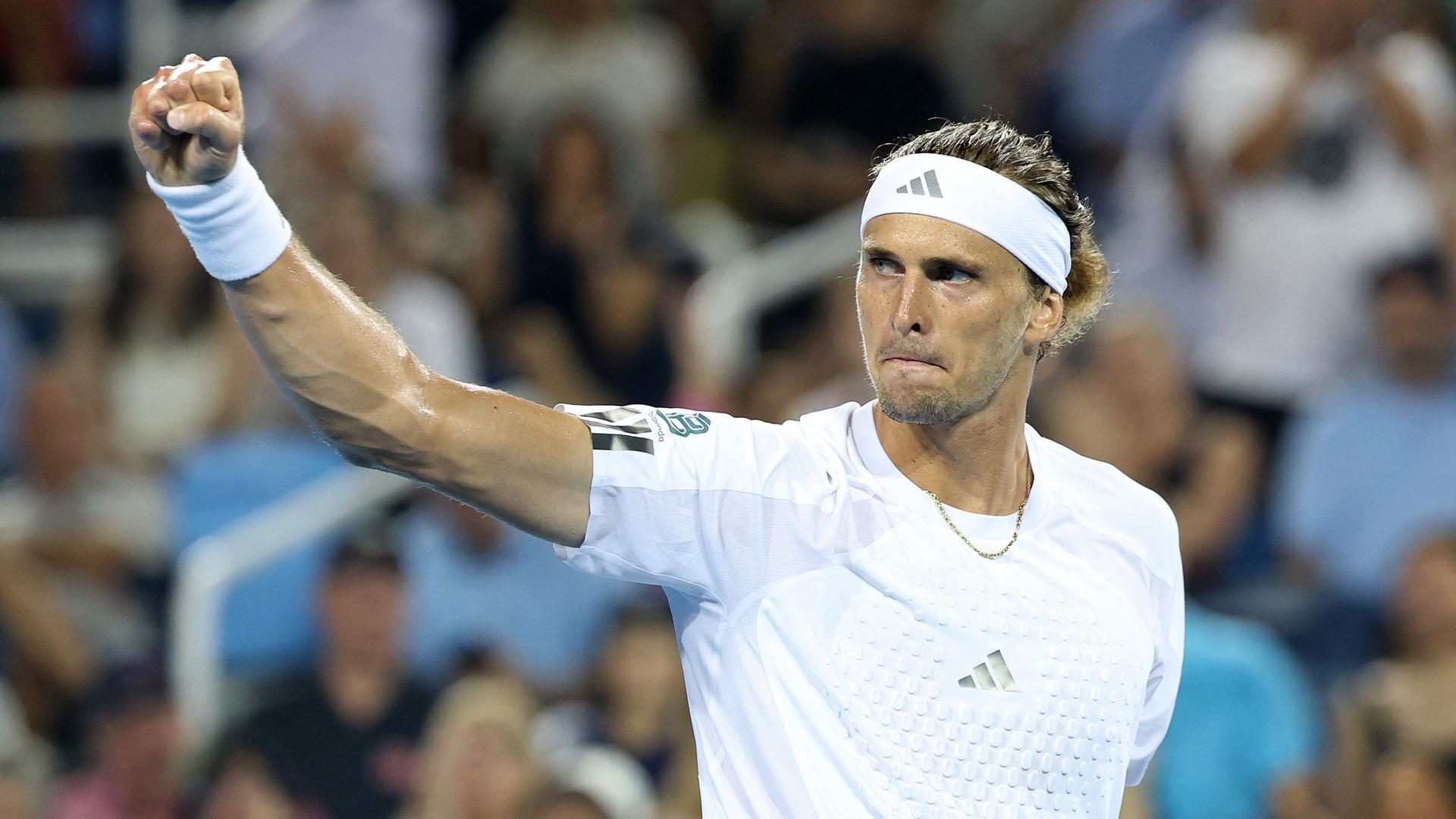 Tennis: Alexander Zverev erreicht Achtelfinale in Cincinnati