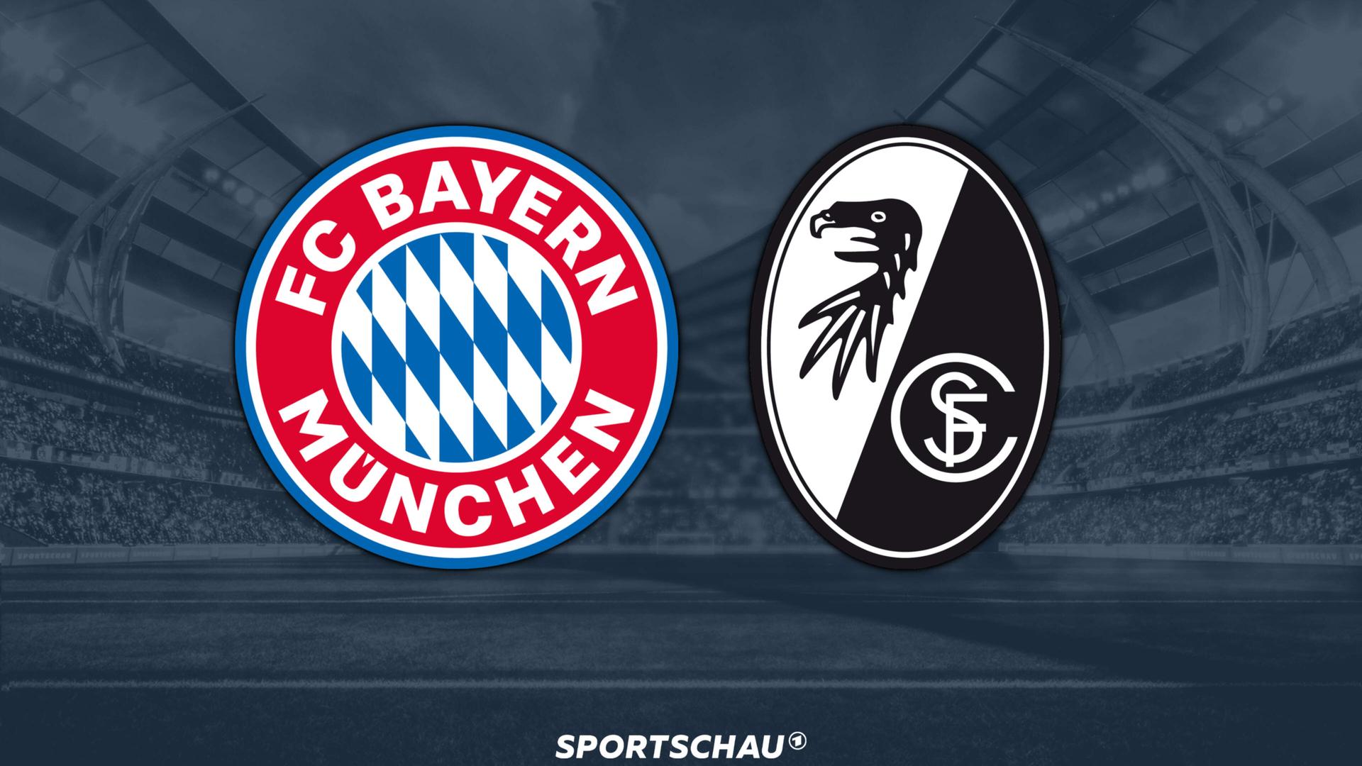 Logo Bayern München gegen SC Freiburg | ARD
