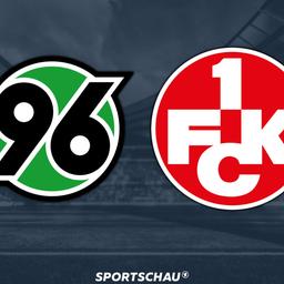 Logo Hannover 96 gegen 1. FC Kaiserslautern