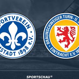 Logo SV Darmstadt 98 gegen Eintracht Braunschweig