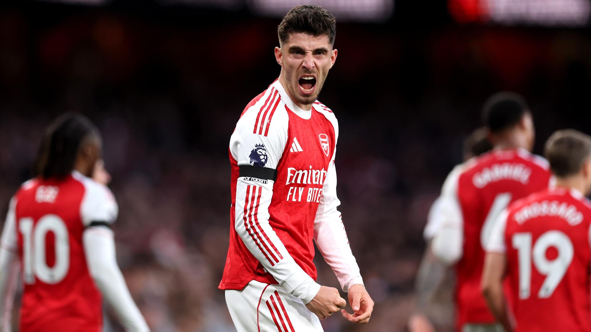 Premier League: Havertz köpft Arsenal gegen Burnley zum Sieg und Richtung Titel