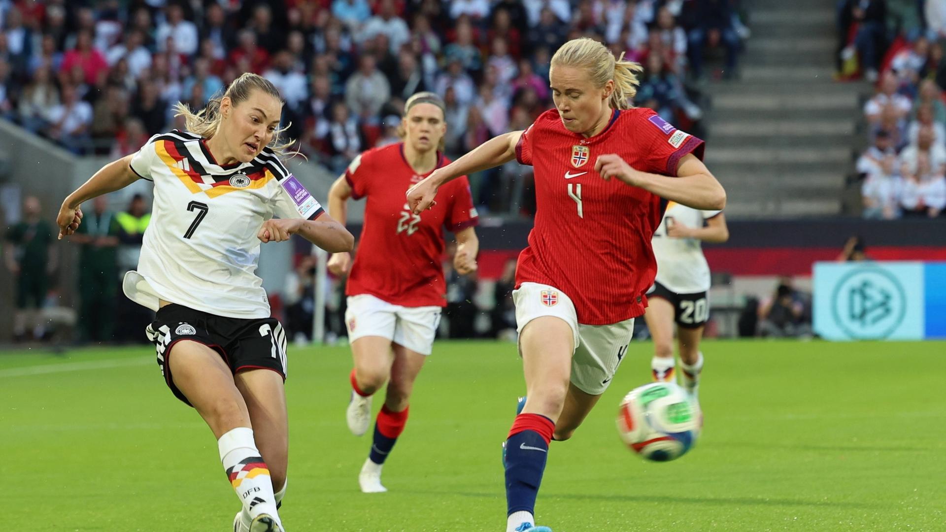 Livestream - WM-Qualifikation der DFB-Frauen: Deutschland gegen Norwegen