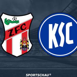 Logo ZFC Meuselwitz gegen Karlsruher SC