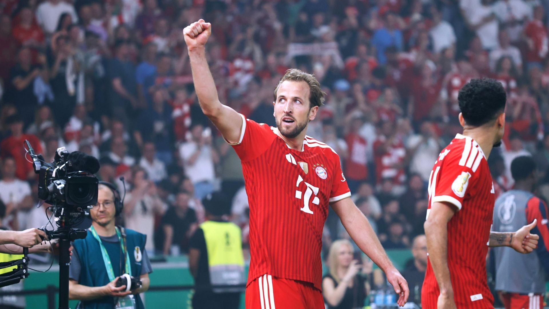 Harry Kane beim DFB-Pokal-Finale  | picture alliance / Laci Perenyi | Laci Perenyi
