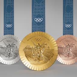 Medaillen der Olympischen Sommerspiele in Paris 2024