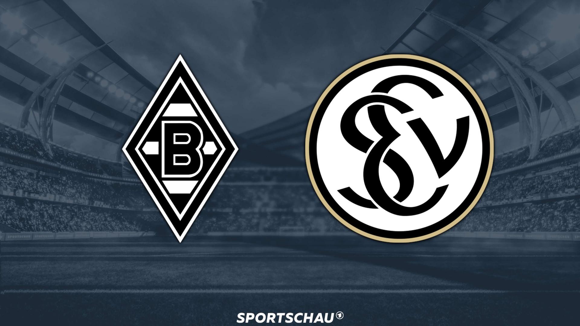 Logo Borussia Mönchengladbach gegen SV 07 Elversberg | ARD