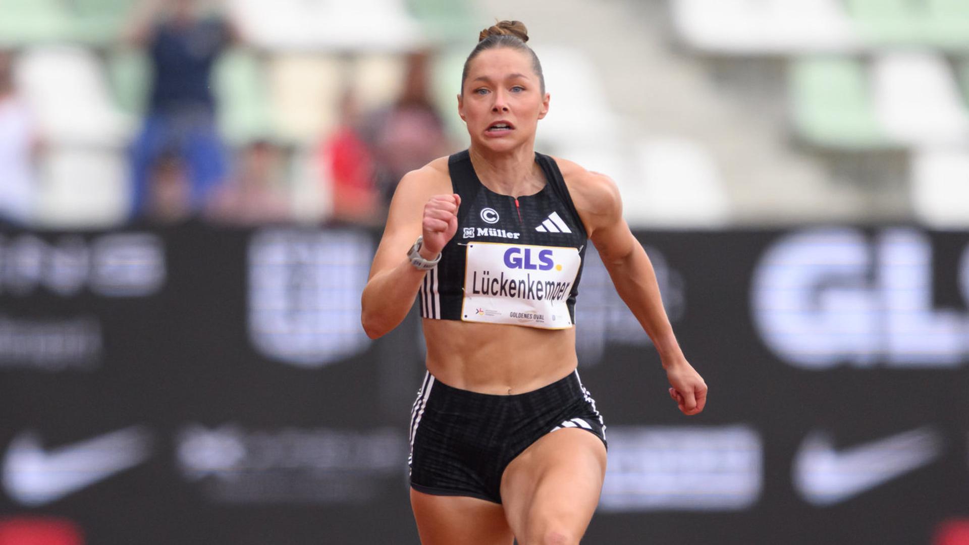 Leichtathletik-EM: Gina Lückenkemper geht mit Ungewissheit auf die Jagd