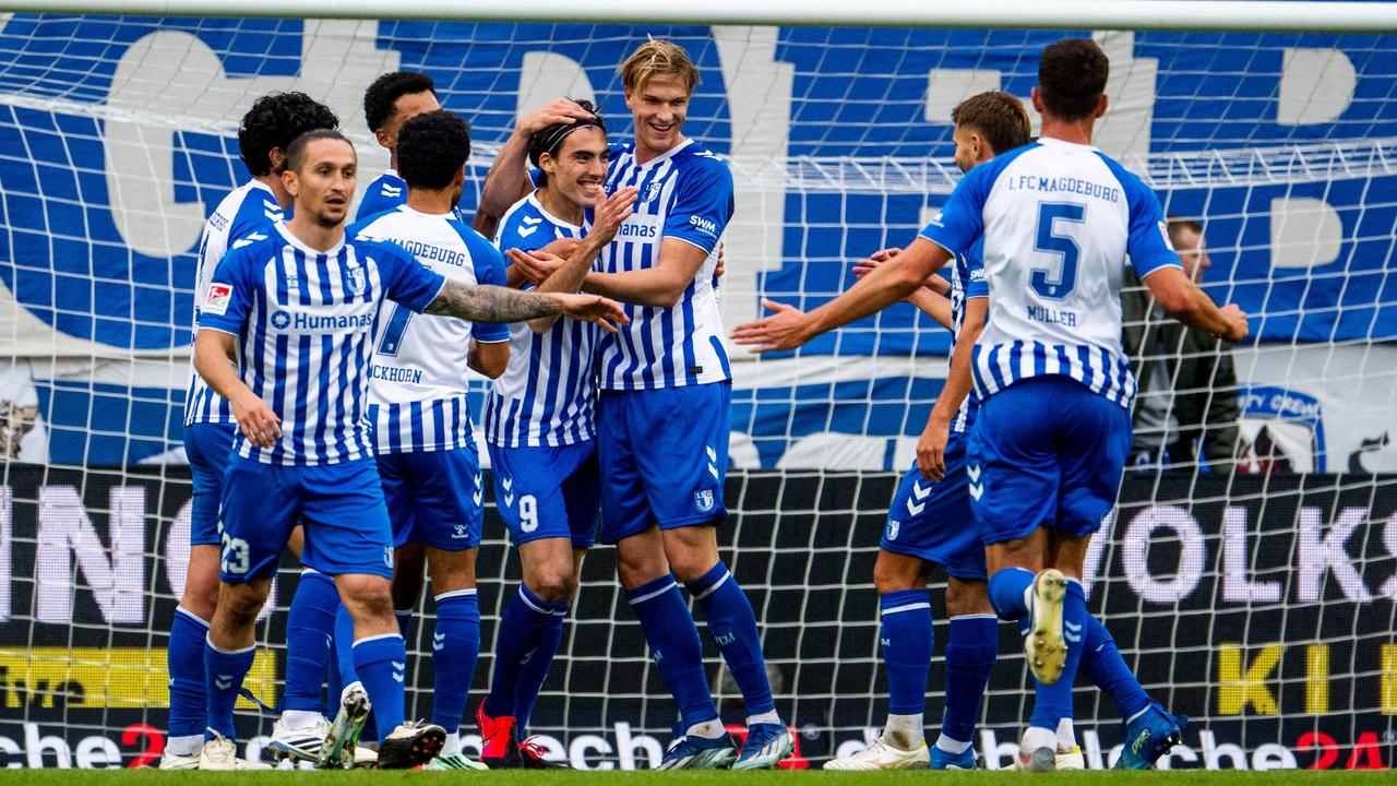 Magdeburg feiert Torfestival gegen den KSC