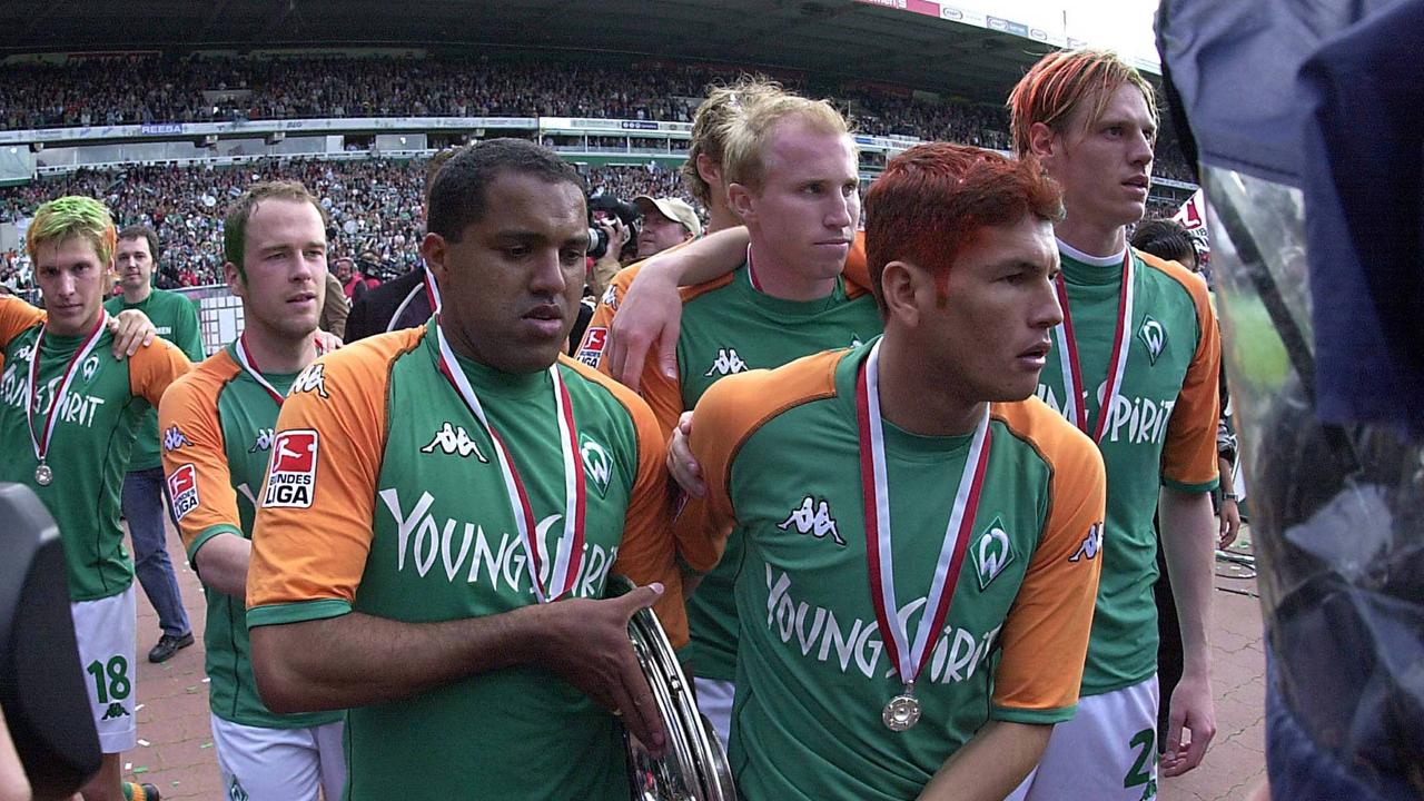 Bremen fiert 2004 die Meisterschaft | imago/nph