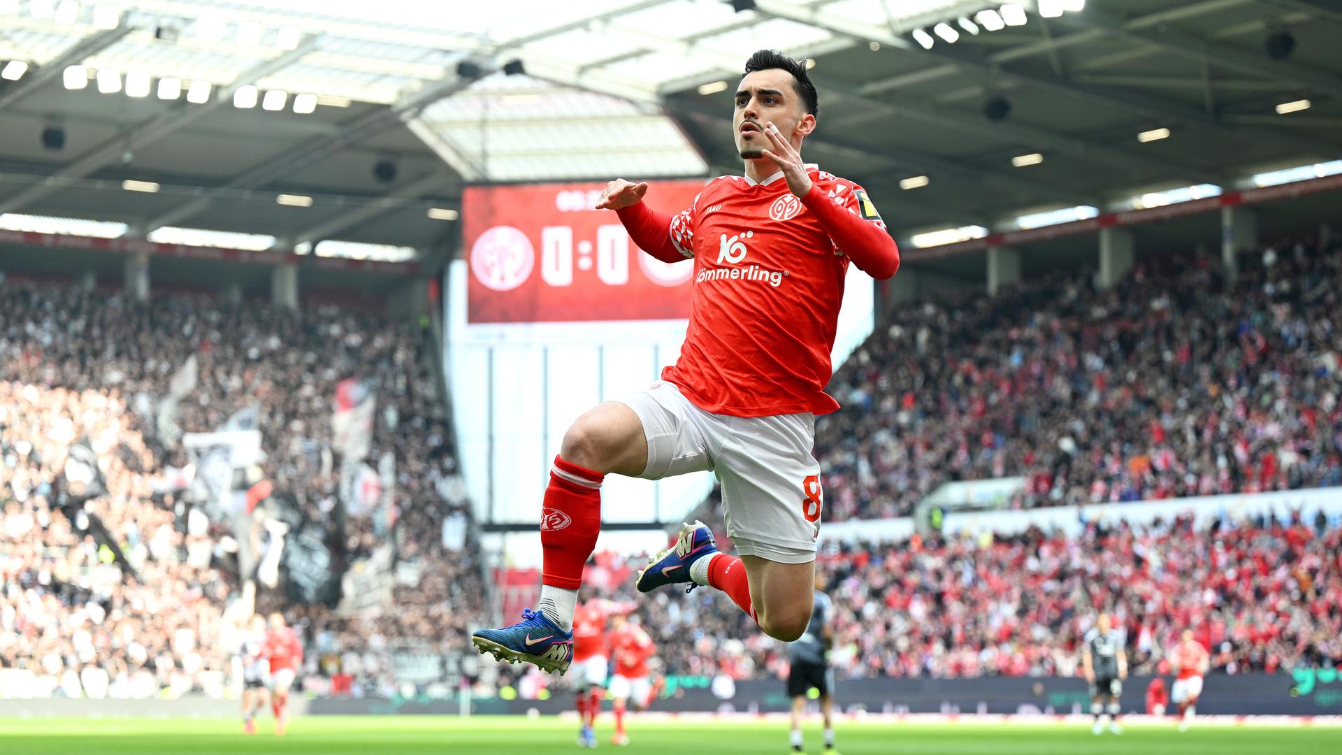 Paul Nebel bejubelt seinen Treffer | Getty Images