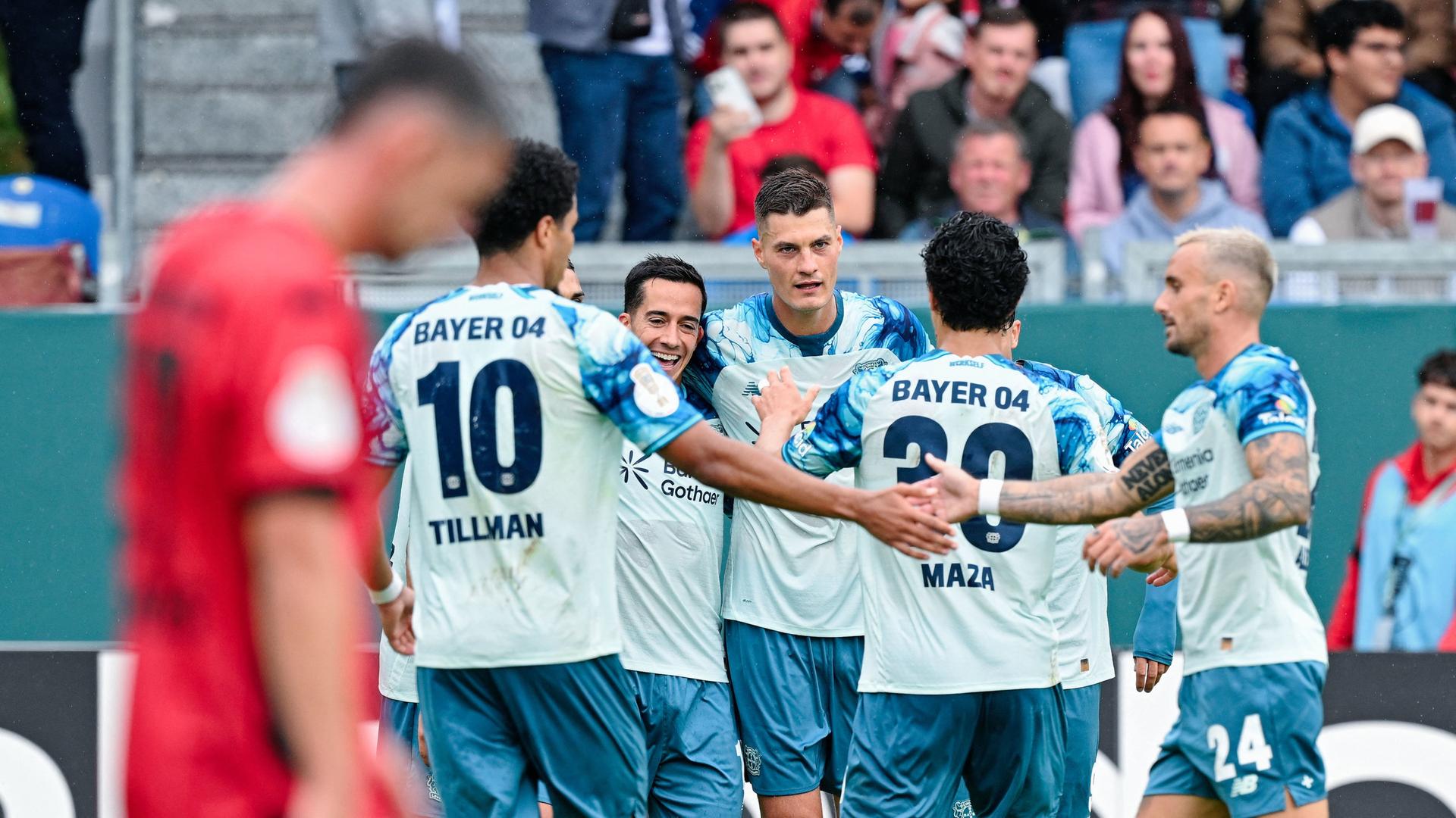 DFB-Pokal: Bayer Leverkusen mit 4:0-Sieg in Wiesbaden