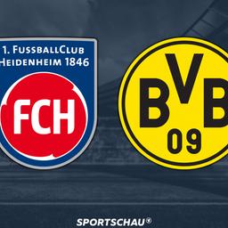 Logo 1. FC Heidenheim 1846 gegen Borussia Dortmund
