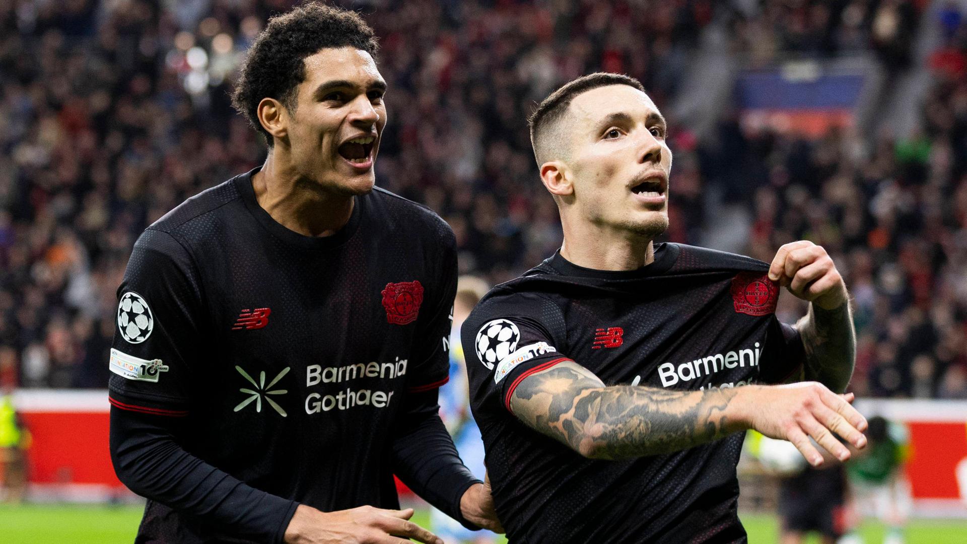 Alex Grimaldo bejubelt seinen spÃ¤ten Ausgleich | IMAGO/BEAUTIFUL SPORTS/Meusel